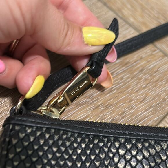 Cole Haan Kiera Leather Wristlet - Picture 3 of 7